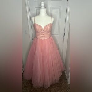 SHEIN Pink Tulle Dress